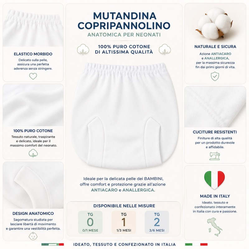 Nappy cover panty for babies pure...