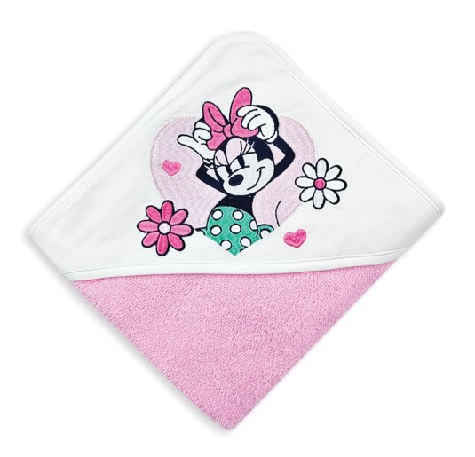 Accappatoio triangolo in cotone spugna - Minnie WD7020RR...