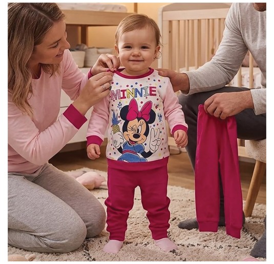 Girls' Pure Cotton Pajamas - Minnie DY32K4790 - Disney