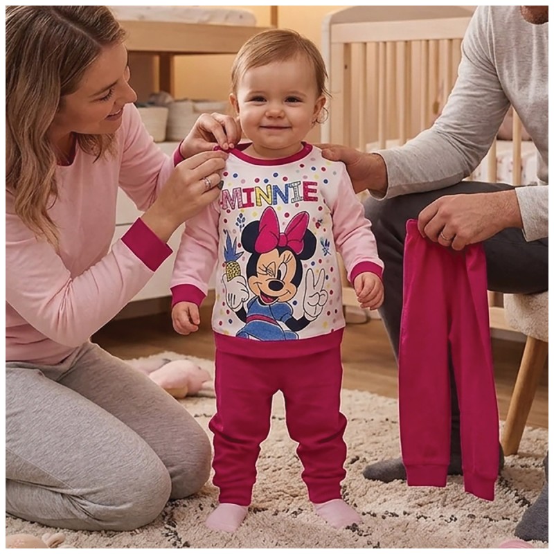 Pigiamino bimba in puro cotone - Minnie DY32K4790 - Disney