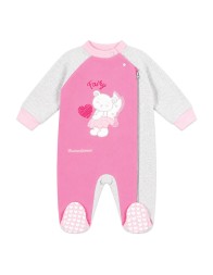 Pigiamone zip bimba con felpina interna - NG225012 - Nazareno Gabrielli