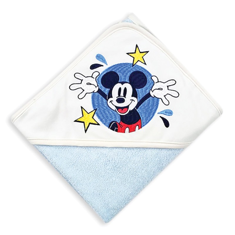 Accappatoio triangolo in cotone spugna - Topolino - Disney