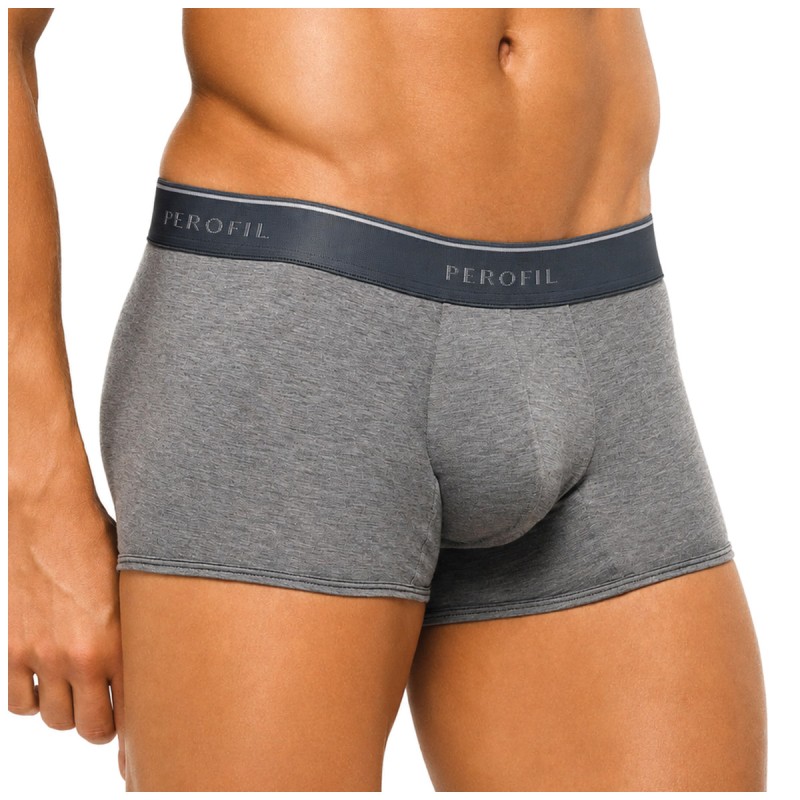Perofil fitted boxer briefs with technical construction and an internal pouch designed to reduce friction.