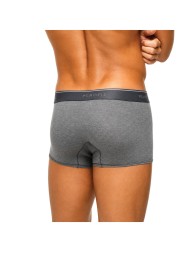 Pack of three Perofil men's boxer briefs in stretch cotton suitable for everyday wear in all seasons.