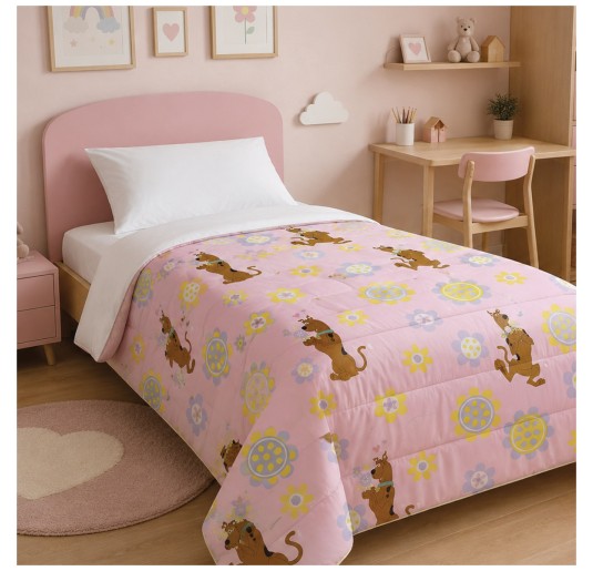 Single Bed Winter Comforter – Scooby-Doo Flowers – Gabel