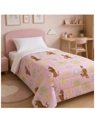 Trapunta invernale letto 1 posto - Scooby Doo Flowers - Gabel