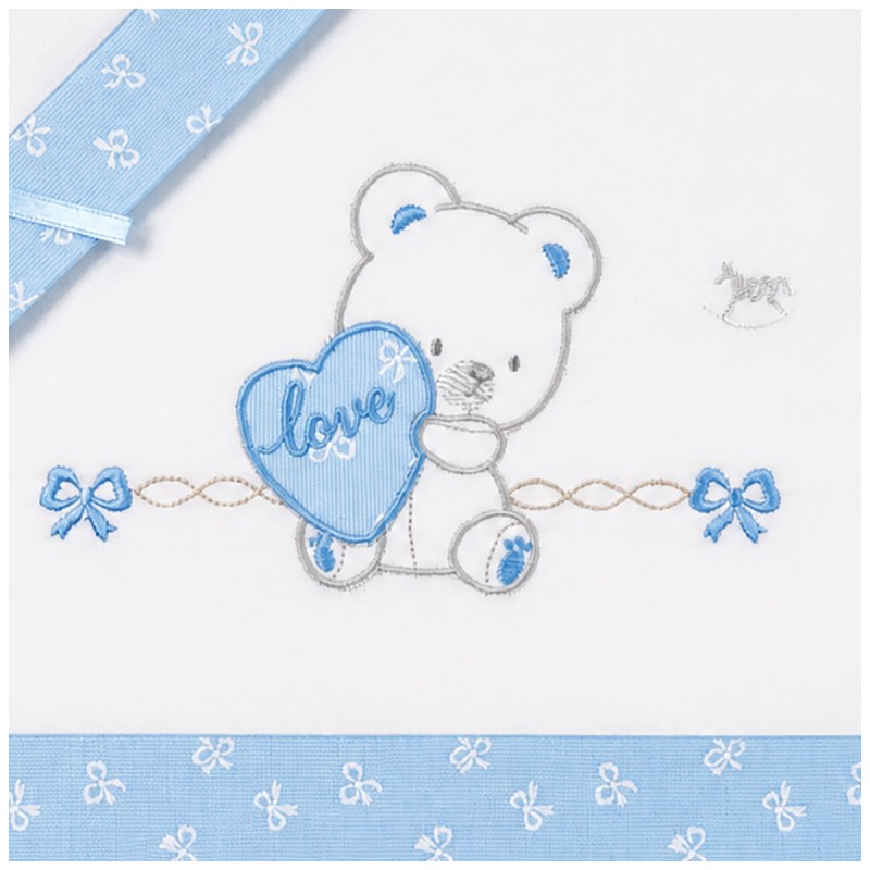 Cradle and Stroller Sheet Set – Love...