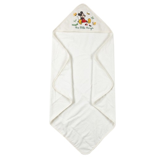 Triangle Hooded Towel in Fast Dry Microfiber - Mickey Mouse - Disney