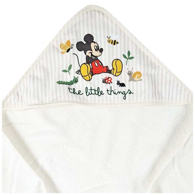 Triangle Hooded Towel in Fast Dry Microfiber - Mickey Mouse
