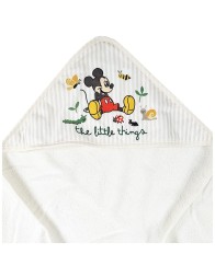Accappatoio triangolo in microspugna fast dry - Topolino AUM248 - Disney