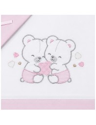 Cradle and pram sheet set - LC13313 - Mio Piccolo