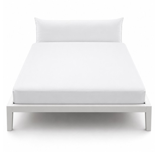 Lenzuolo di sotto con angoli puro cotone 200x200x28 cm - Corredo Italiano