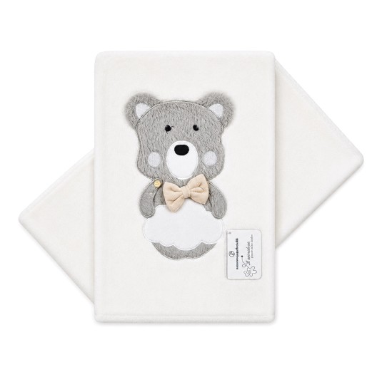 Fleece Soft Pile Blanket for Cradle – Bear – Nazareno Gabrielli