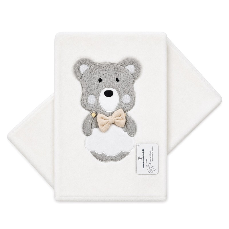 Fleece Soft Pile Blanket for Cradle – Bear – Nazareno Gabrielli