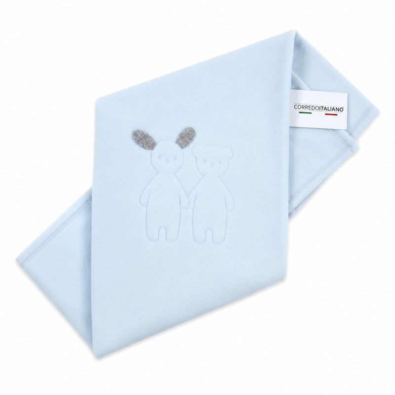 Fleece blanket for cradle pram -...