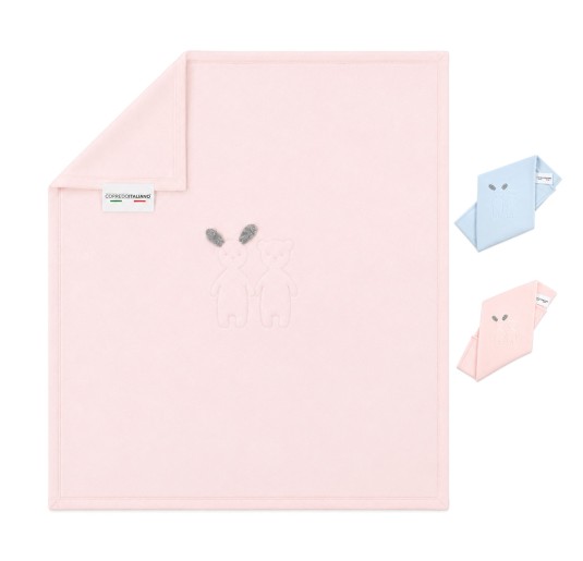 Fleece blanket for cradle pram - Puppets - Coccode' Firenze