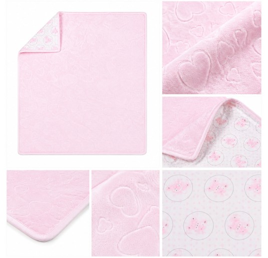 Blanket soft pile for cradle pram Nazareno Gabrielli NG4739 2