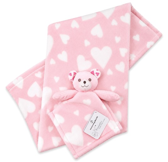 Copertina neonato in soft pile con dou dou Nazareno Gabrielli NG4790 2