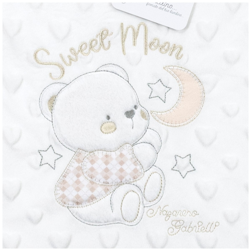 Copertina in soft pile lettino -...