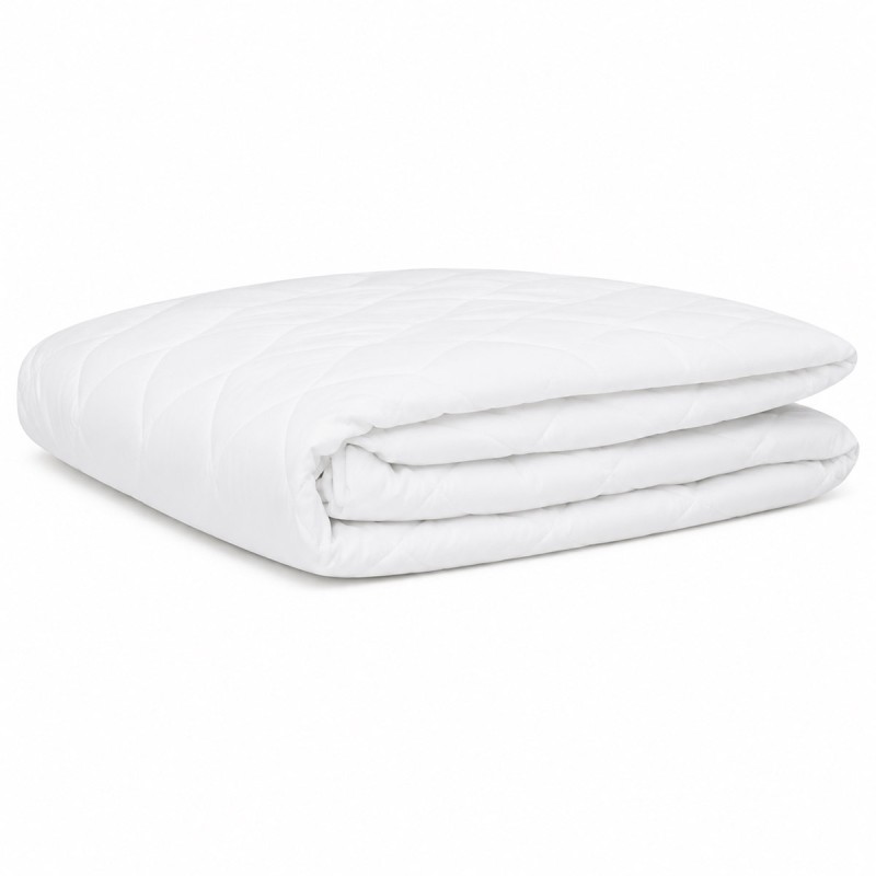 Quilted Padded Bed Base Protector with Fitted Corners