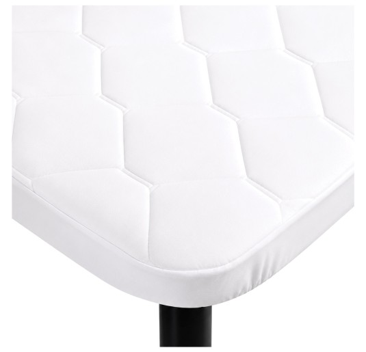 Quilted Padded Bed Base Protector with Fitted Corners 2