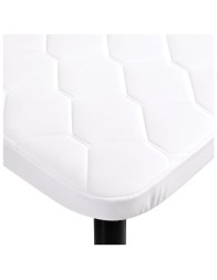Quilted Padded Bed Base Protector with Fitted Corners