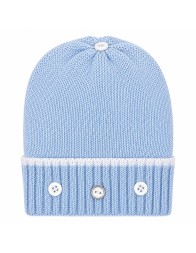 Baby Cotton Knit Hat - 1601AZ - Nancy Baby