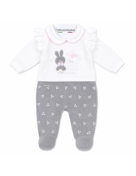 Winter Romper in Chenille - TU388GR - Mio Piccolo