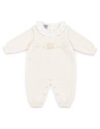 Newborn Baby Girl Layette Set in Pure Wool - IS4000A26 - Stella