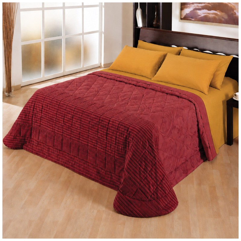 Jacquard Quilted Double Bedspread -...
