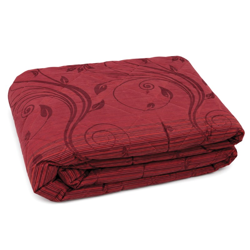 Copriletto trapuntato jacquard...