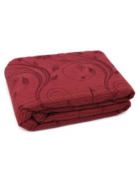 Copriletto trapuntato jacquard matrimoniale - Montreal - Sipario