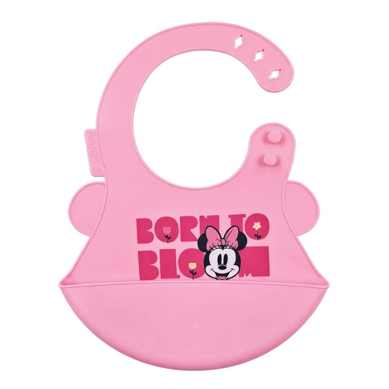 Minnie - Bavaglino pappa in silicone Disney WD9656