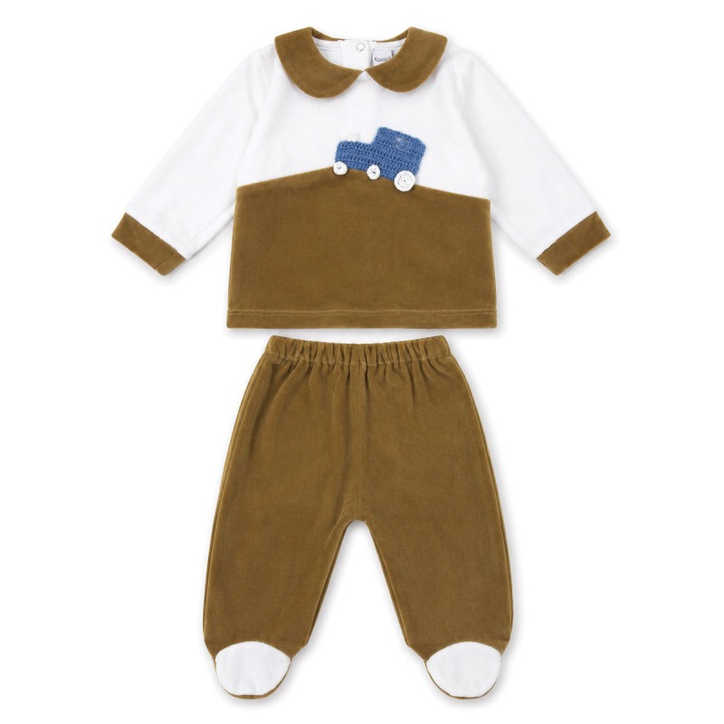 Baby Two-Piece Velour Outfit with...
