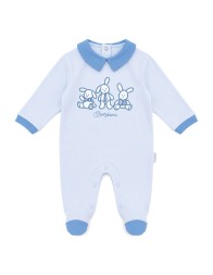 Embroidered Warm Cotton Baby Sleepsuit - LJ34140AZ - Les Jolies
