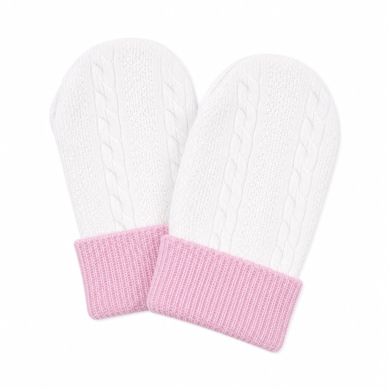 Muffole antigraffio in caldo cotone per neonati