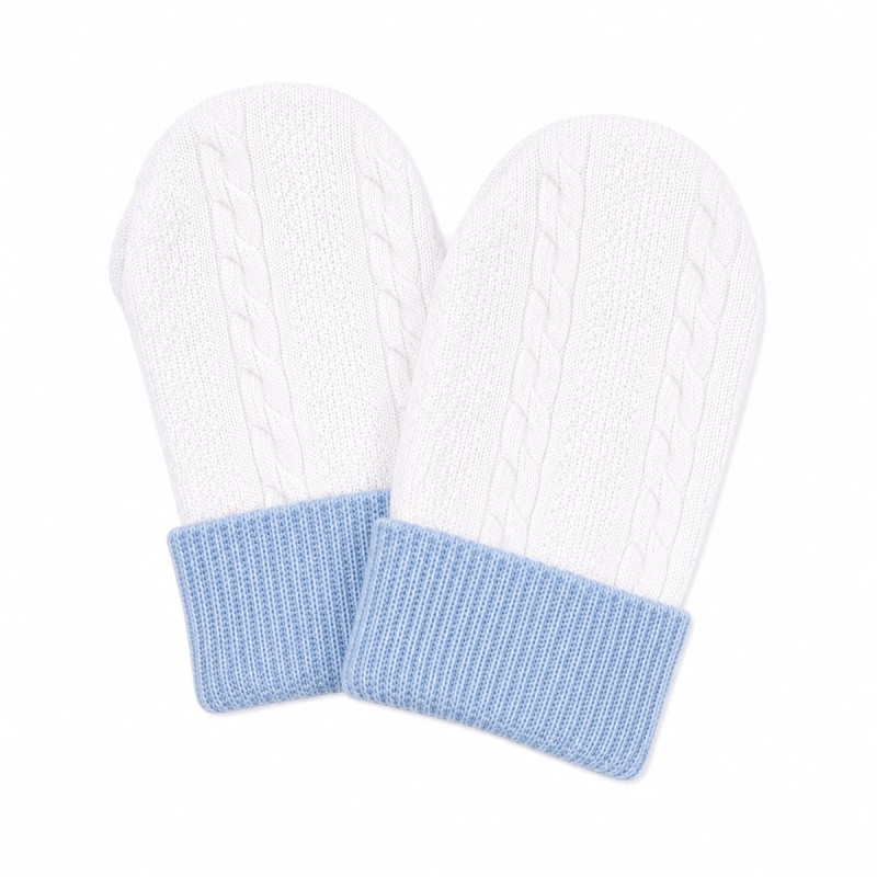 Muffole antigraffio in caldo cotone per neonati