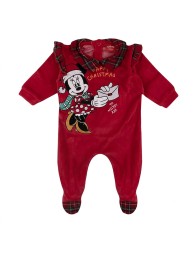 Minnie "Happy Christmas" - Tutina in ciniglia natalizia Disney WQ3092