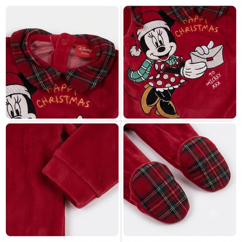 Tutina in ciniglia natalizia - Minnie...