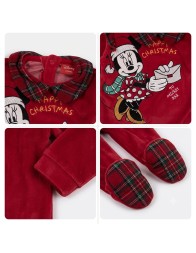 Tutina in ciniglia natalizia - Minnie "Happy Christmas" - Disney