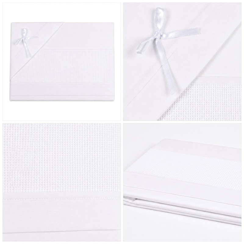 Sheet set for crib and pram to be...