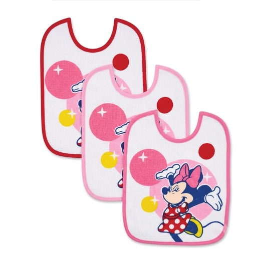 Minnie Mouse - 3 bibs set Disney I9549