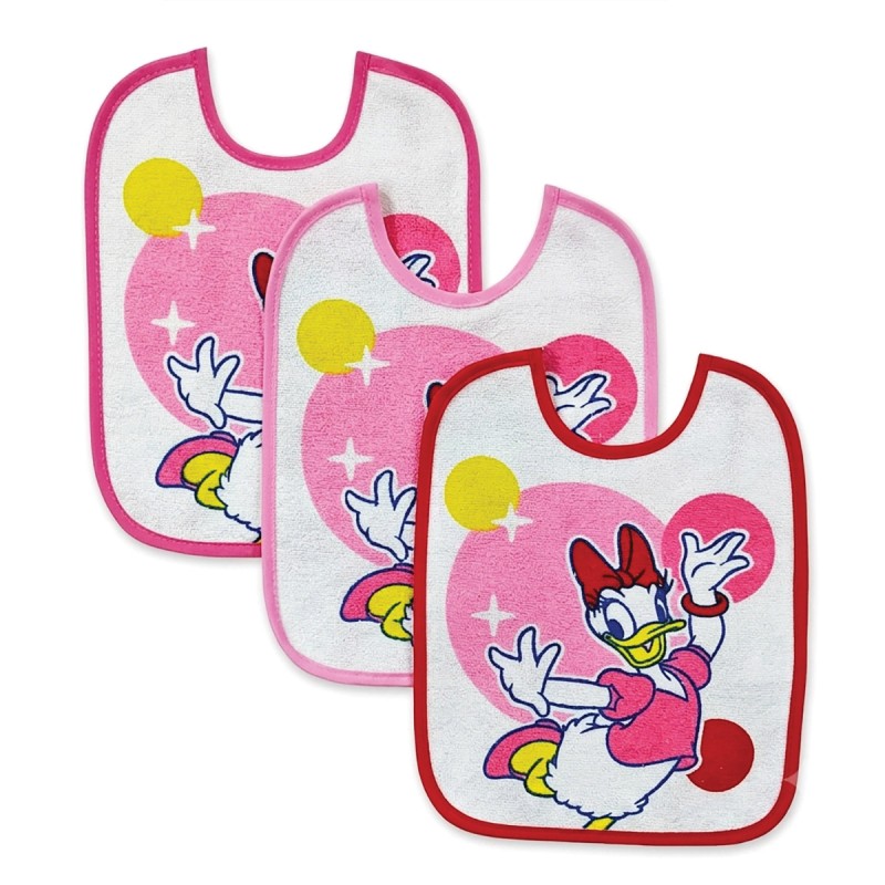 Set 3 bavaglini antimacchia - Paperina F9549 - Disney