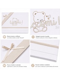 Cotton Crib & Next to Me Bed Sheet Set – "Eccomi!" – Mio Piccolo