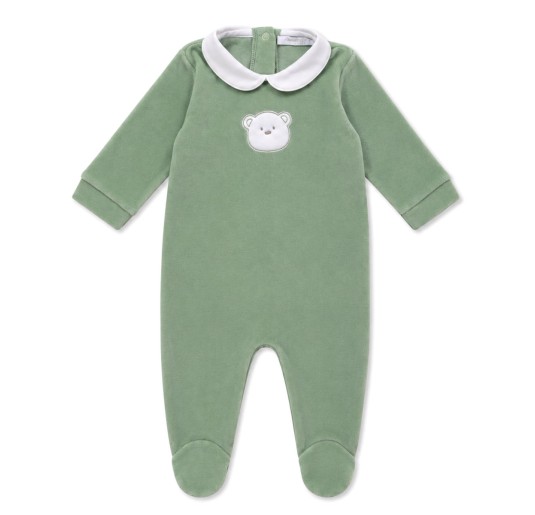 Set Corredino Neonato prima uscita invernale - Green Bear - Coccode' 2