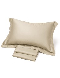 Double bed sheet set in cotton sateen – Satin – Corredo Italiano