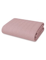 Double quilted bedspread in pure cotton satin - Elegance - Corredo Italiano