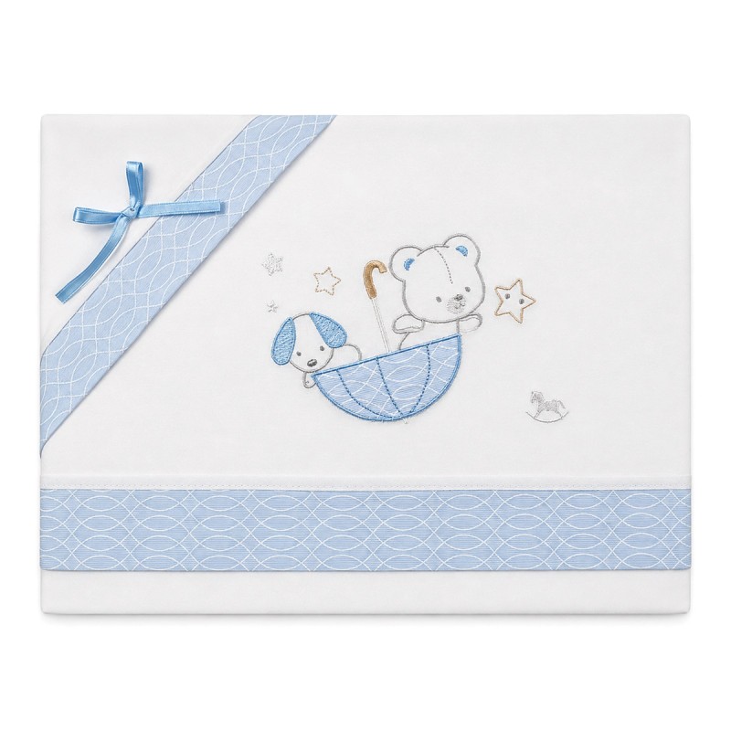 Cradle and Stroller Sheet Set – Teddy...
