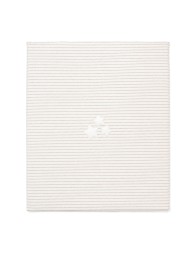Embroidered Chenille Baby Blanket for Cradle – Beige Little Stars – Coccodé