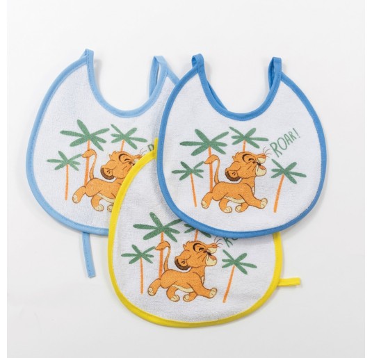 3 bibs set - Simba WD9670A - Disney